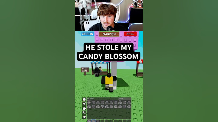 Rich Grow a Garden Player STOLE MY CANDY BLOSSOM..