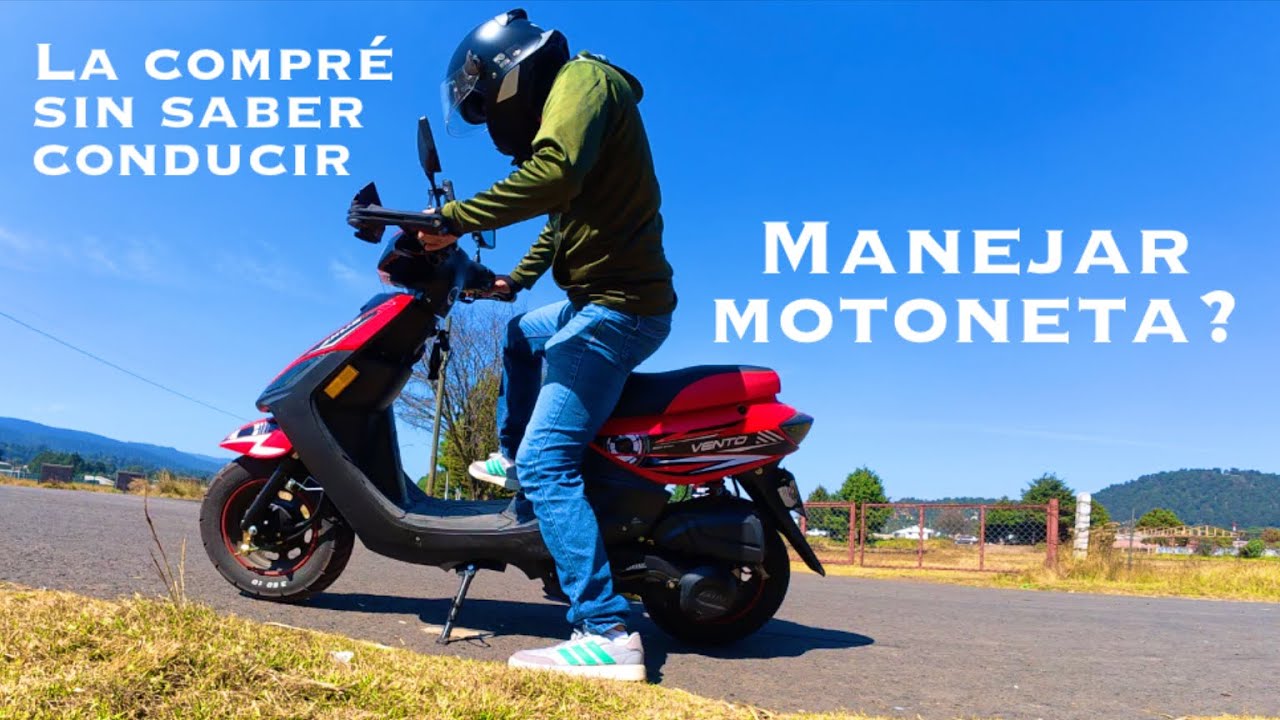 Manejar motoneta con VENTO AXUS 170
