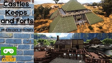 Ark Castles Keeps and Forts Remastered - Mod Review -  Ark Survival Evolved