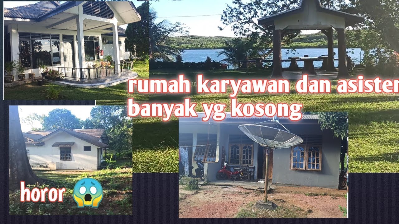 melihat perumahan perkebunan karet || perumahan karyawan || perumahan asisten