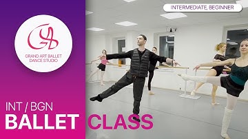 Ballet class for Intermediate and Beginner lv. #ballet #balletclass
