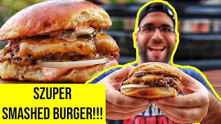 Így készül a SMASHED BURGER!