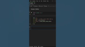Python PANDAS for Beginners | Data Analysis Made Easy  #coding #pythonlearning #pythonprogramming