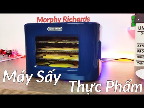 Máy Sấy Thực Phẩm - Trái Cây Morphy Richards MR6255 - Sấy Tôm Khô - Hải Sản - Thịt Bò - v.v.