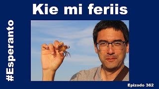 Mi feriis ĉe la vadmaro | #Esperanto [367]