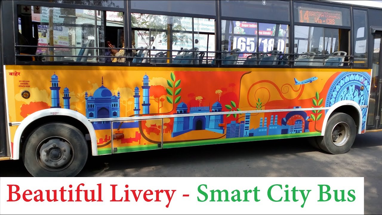 Aurangabad Smart City Bus | Aurangabad to Jalna Journey - YouTube