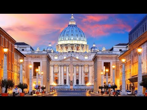 ලොව විශාලතම කතෝලික දේවස්ථානය . සාන්ත පීතර බැසිලිකාව . වතිකානුව. St. Peter&rsquo;s Basilica.  Vatican City