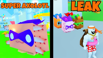 😱How I Made a SUPER AXOLOTL for SUMMER UPDATE! *NEW LEAKS* Pet Simulator X (Roblox)