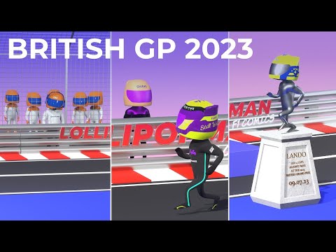 British GP 2023 | Highlights | Formula 1 Animated Comedy