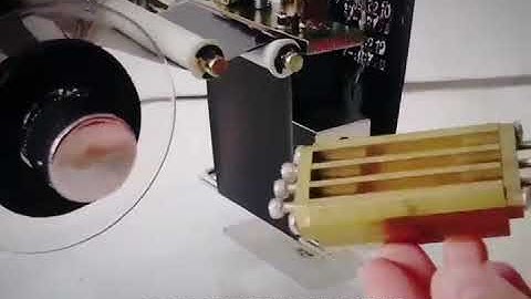 Manual Ribbon Coding Machine Installation