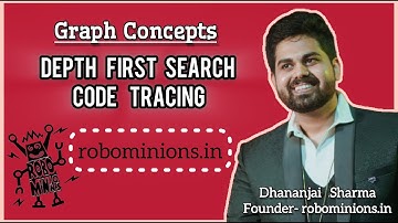 G8 Depth First Search in Graph | Line By Line Code Explanation