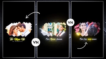 Trending Paint Brush Effect Lyrics Editing In Vn App | Viral Instagram Reels Status Video Editing