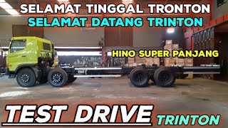 AKHIR DARI HINO TRONTON TERPANJANG MENJADI TRINTON TERPANJANG TEST DRIVE