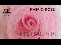  how to sew a fabric rose with a simple method  tailor secret  nabiesew