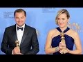 Kate Winslet and Leonardo DiCaprio's Golden Globes Reunion Was Too Cute