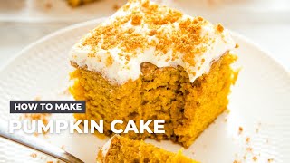 How to Make Pumpkin Cake