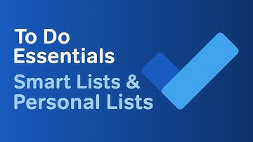 Microsoft To Do | Slimme lijsten en persoonlijke lijsten