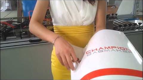 CBS-350 Series sheet-fed paper bag making machine.wmv