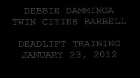 Debbie Deadlifts 480 Pounds
