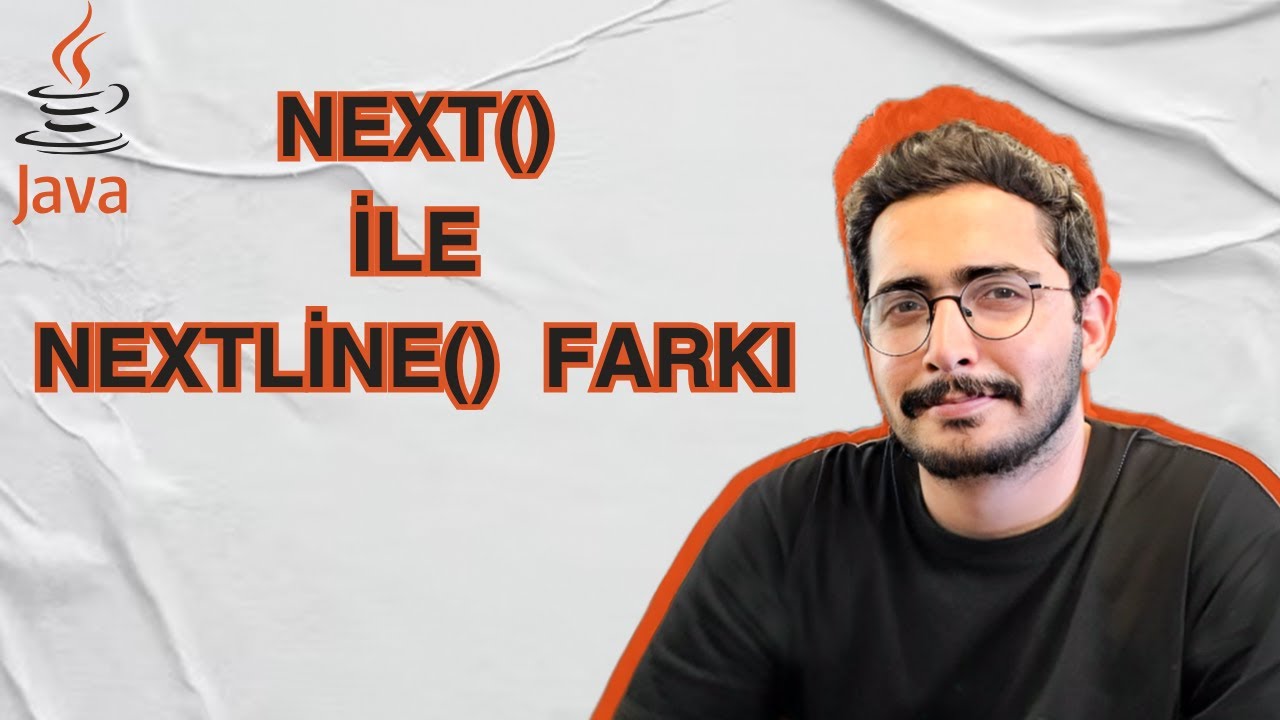 COMP101 JAVA - Next() ile NextLine() Farkı - YouTube