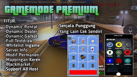 [SHARE] GAMEMODE INFERNO PREMIUM FULL TEXTDRAW DAN SUPPORT ALL HOST | GTA SAMP