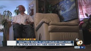 Squatters Refuse To Leave - El Cajon
