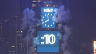 2022 Times Square Kia Countdown 4 Hours To Go