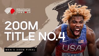 Download Lagu Noah Lyles wins his 4th consecutive 200m title | World Athletics Championships Tokyo 25 MP3 Download Lagu Noah Lyles wins his 4th consecutive 200m title | World Athletics Championships Tokyo 25 MP3