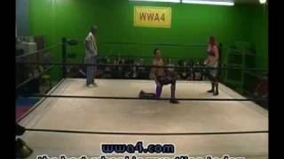 WWA4 shining wizard ARFox vs Amy Morgane