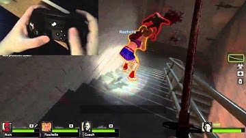 steam controller test with l4d2