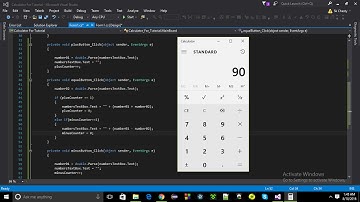 Make a Simple Calculator in C# Visual Studio - Part 2