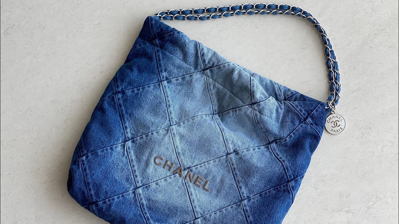CHANEL22 DENIM 39 CM - MW FASHION TALKY - YouTube