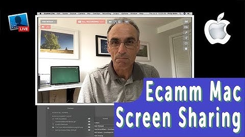 Using Mac Screen Sharing with Ecamm