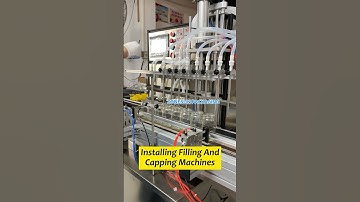 Installing ZONESUN Filling And Capping Machines
