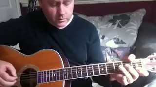 Video thumbnail of "Eric Clapton - Bell Bottom Blues - Acoustic Guitar Lesson"