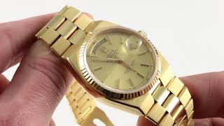 rolex oysterquartz day date price