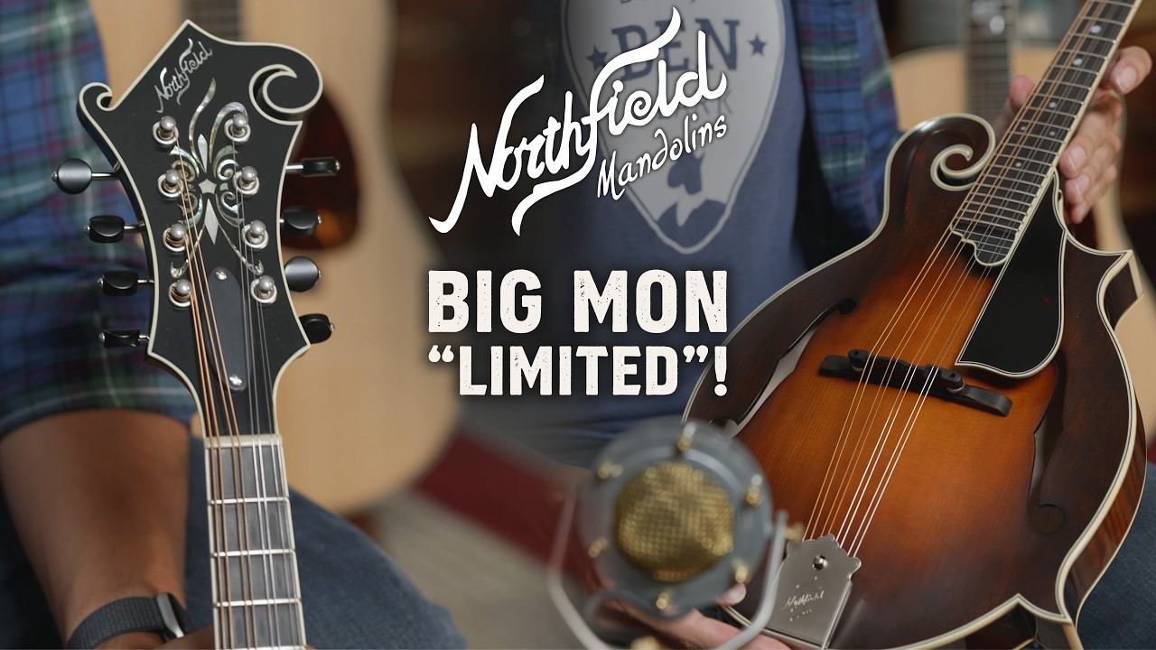Northfield Big Mon Wide Nut “Limited” Series Adirondack Spruce Top