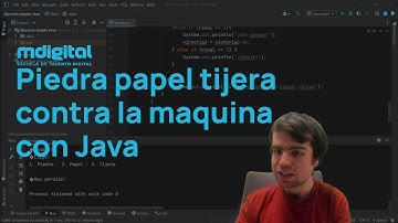 👨‍💻Ejercicio de Programación Java desde Cero: Crea el Juego Piedra, Papel o Tijeras con MDigital🪨📄✂️
