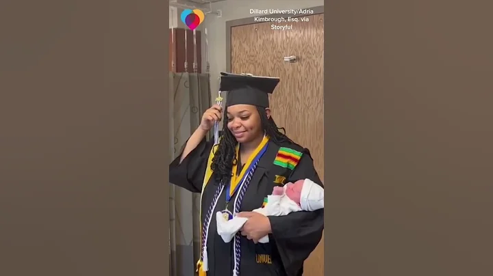 This new mom missed her college graduation ceremony. So, she graduated in her hospital room. #Shorts - DayDayNews