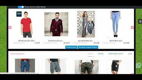 How to Add New Section on FrontPage of your eCommerce Website using MoreCustomersApp