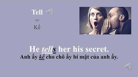 Từ vựng 100 động từ tiếng Anh thông dụng PART 1   100 most common English verbs PART 1