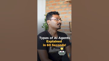 🔥Types of AI Agents Explained in 60 Seconds! #shorts #simplilearn