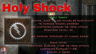 D2R Skills \& Abilities - Holy Shock, Offensive Auras (Paladin)