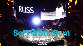 RUSS performing LIVE at SoFi Stadium in Inglewood, CA (+–=÷x Tour)#russ #mathematicstour#sofistadium