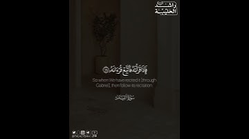 ﴿يُنَبَّأُ الإِنسانُ يَومَئِذٍ بِما قَدَّمَ وَأَخَّرَ﴾ | القارئ: راشد الحليبة