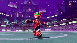 Mario Strikers Battle League Spooky Mansion Match 2 Player Netplay 3 60fps