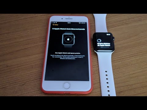 Como sincronizar o Apple Watch com o iPhone.