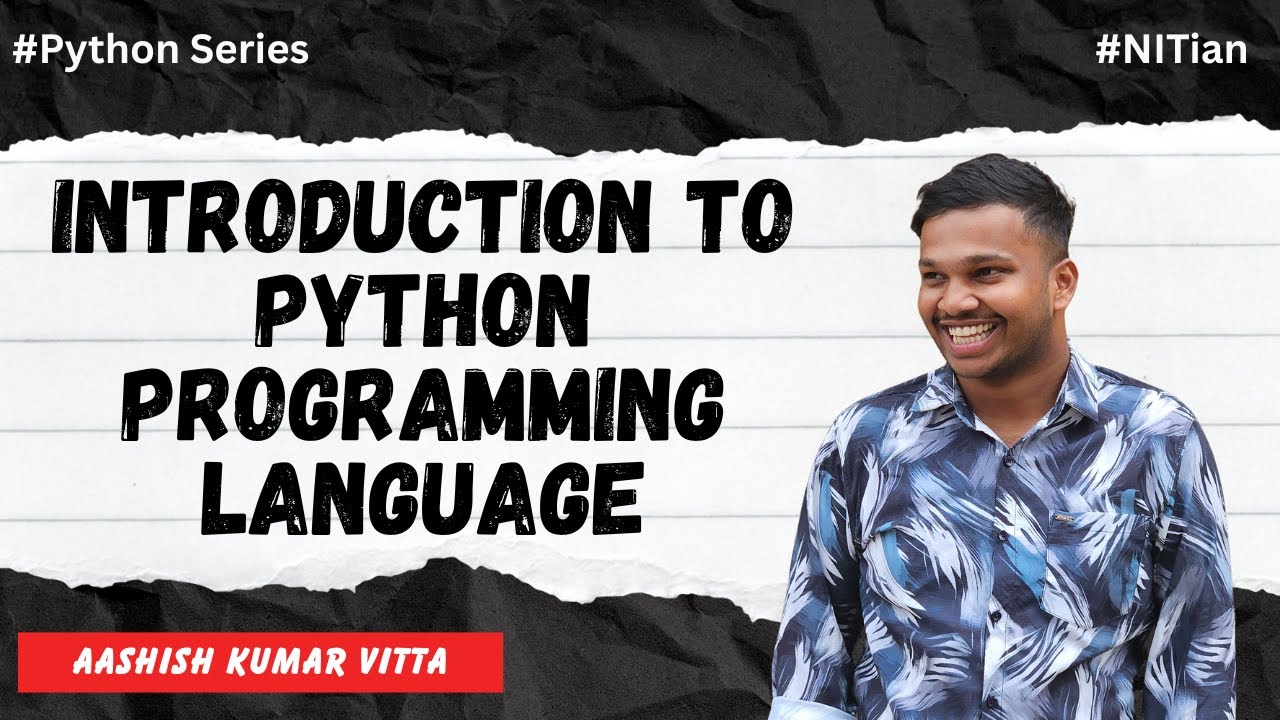Introduction to python programming language | #python #series - YouTube