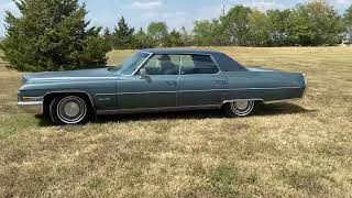 1971 Cadillac Sedan Deville video 3
