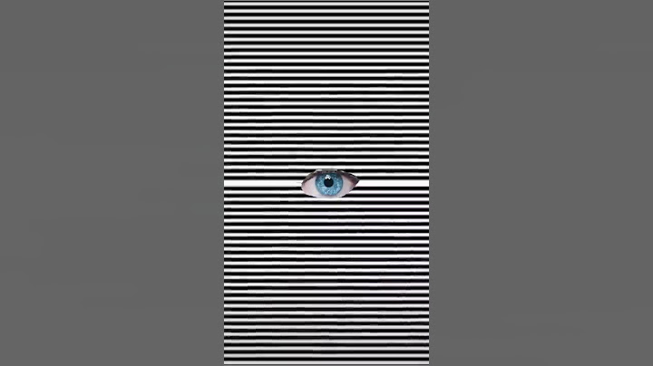 Stare deep into the blue eye💙👁 #illusion#trythis